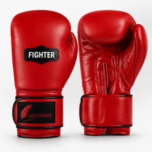 ARSTORMS Premium Red Boxing Gloves – Training & Sparring Gloves