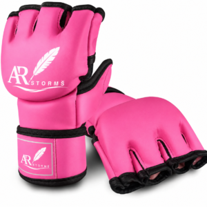 ARSTORMS Pink MMA Training Gloves