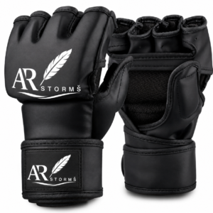 ARSTORMS MMA Training Gloves – Open Palm Grappling & Striking Gloves